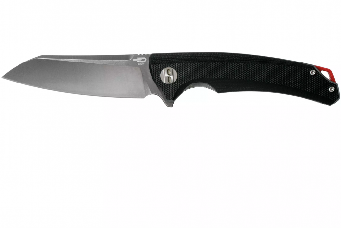 Складной нож Bestech Texel, сталь D2, рукоять черная G10