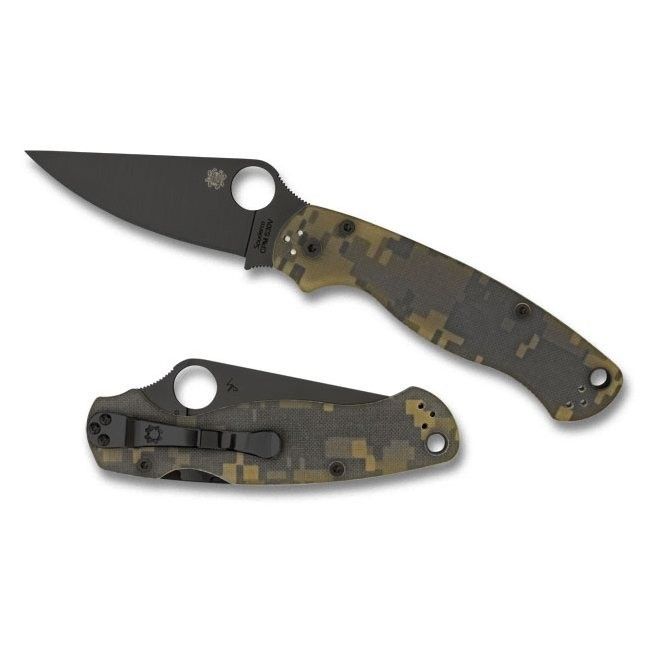 Складной нож Spyderco Paramilitary™, сталь CPM® S30V™, рукоять G10, камуфляж (Digi Camo)