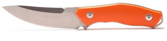 Нож с фиксированным клинком Fantoni, C.U.T. Fixed, FAN/CUTFxBkOrKy, сталь CPM-S30V, рукоять cтеклотекстолит G-10, оранжевый