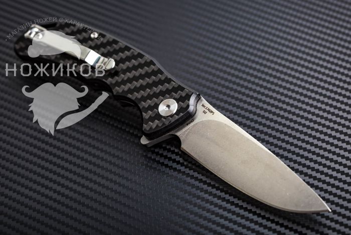 Складной нож Artisan Tradition mini, карбон, сталь D2, G10