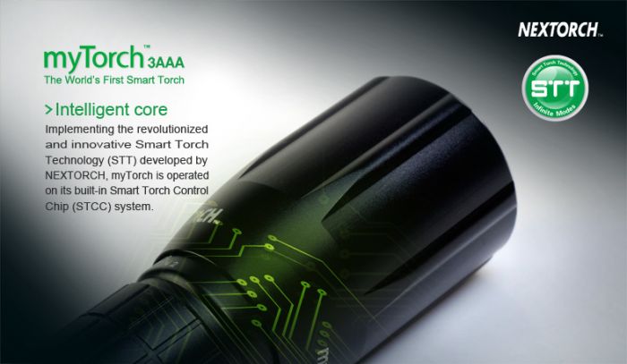 Фонарь светодиодный NexTorch myTorch 3AAA Smart LED (NT-MT3AAA)